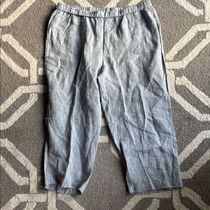 Eileen Fisher Linen Pants - lightweight Size Small